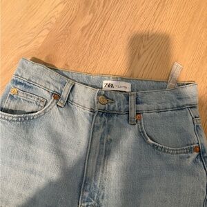 Zara Light Blue full length Denim Jeans